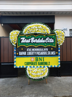 Papan Bunga Duka di Kras